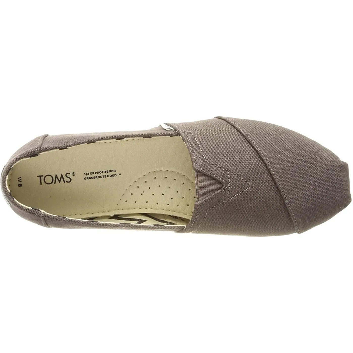 Toms Classic Recycled Cotton Womens Espadrilles Slipons