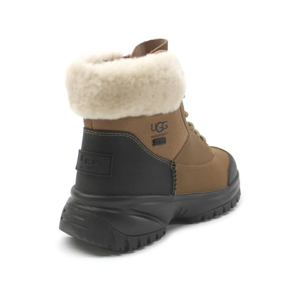 Ugg Yose Fluff V2 Waterproof Leather Women's Winter Boots