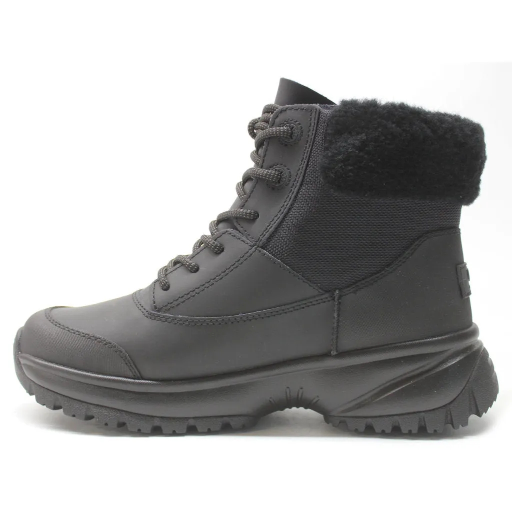 Ugg Yose Fluff V2 Waterproof Leather Women's Winter Boots
