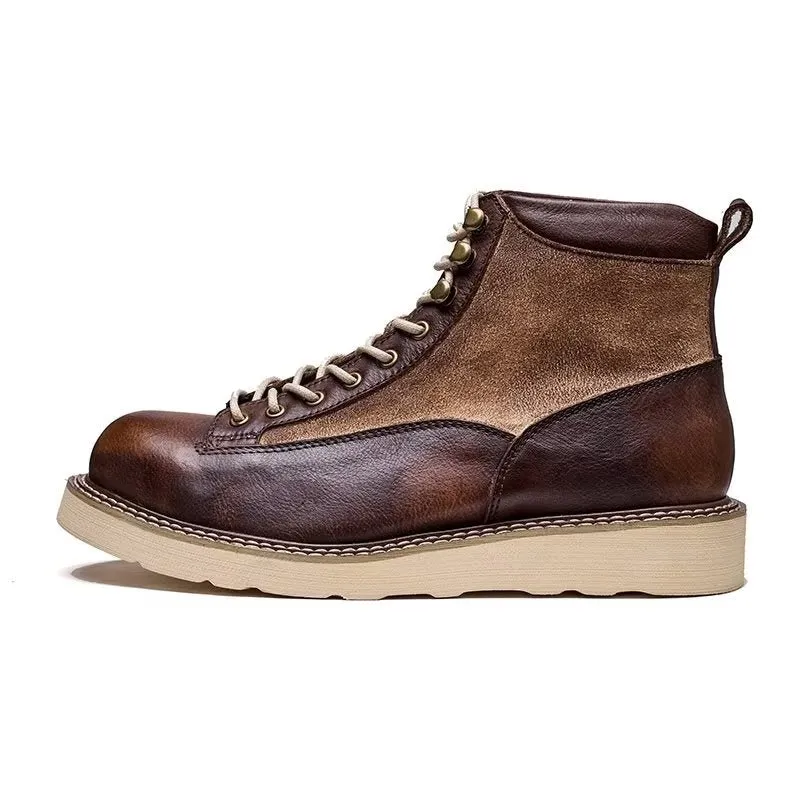 Veltique Croc Lace Boots