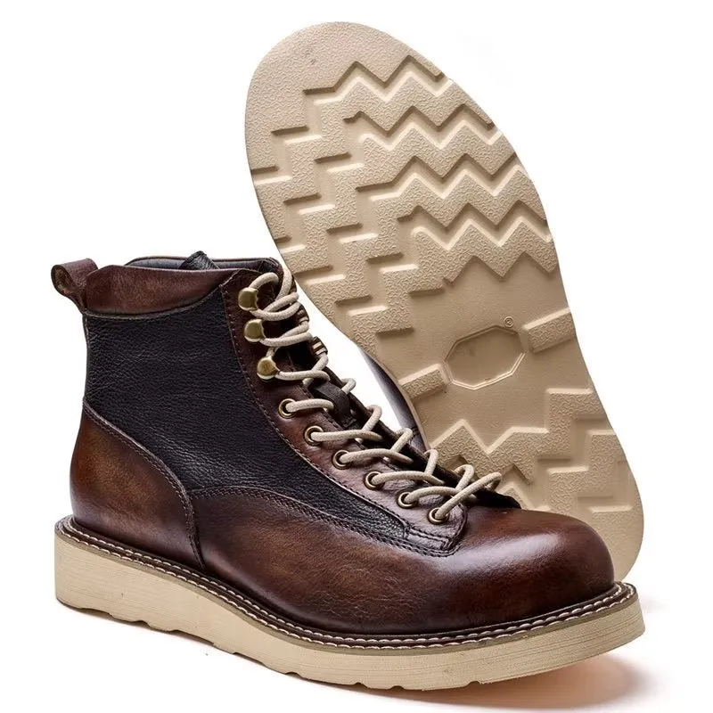 Veltique Croc Lace Boots