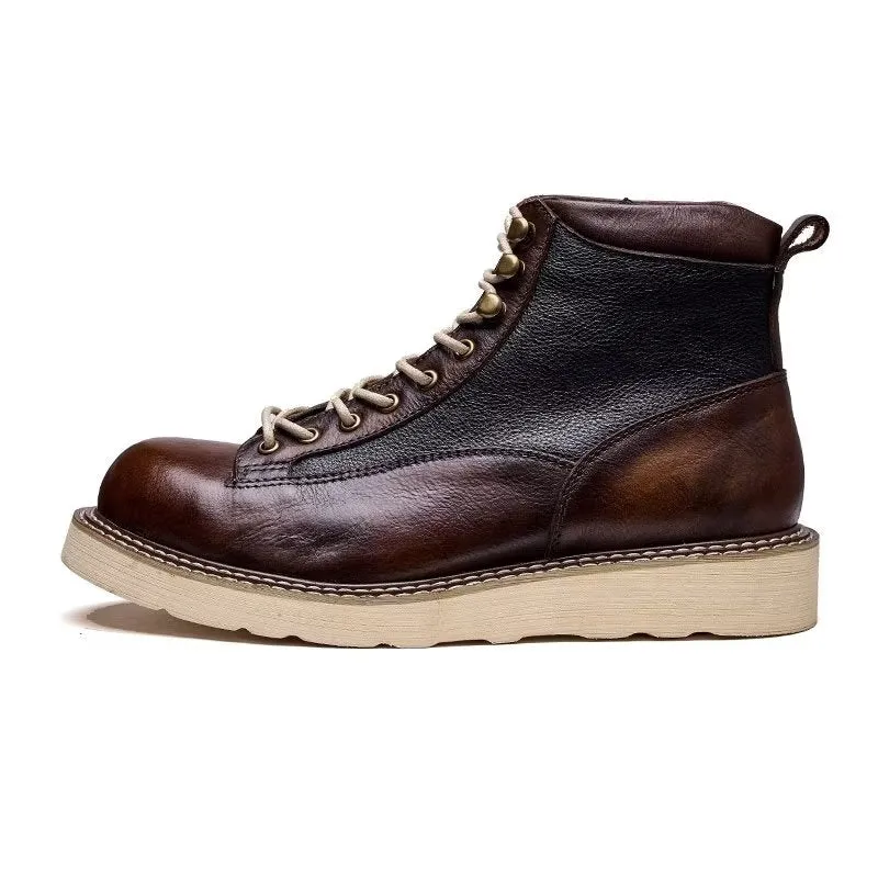 Veltique Croc Lace Boots