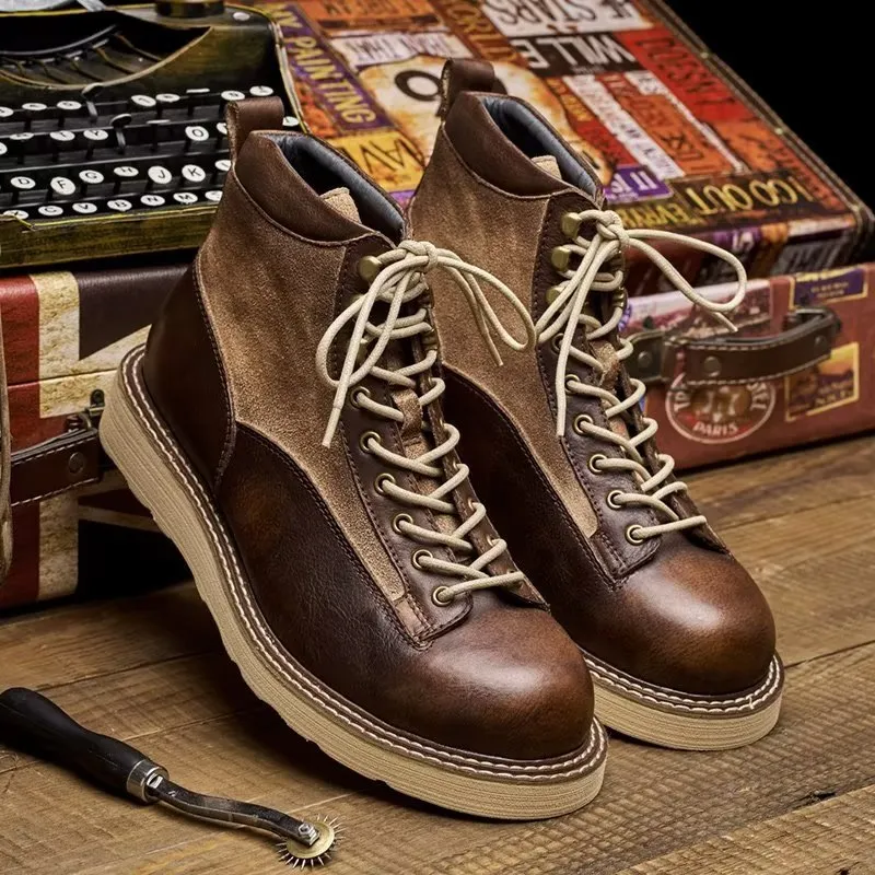 Veltique Croc Lace Boots