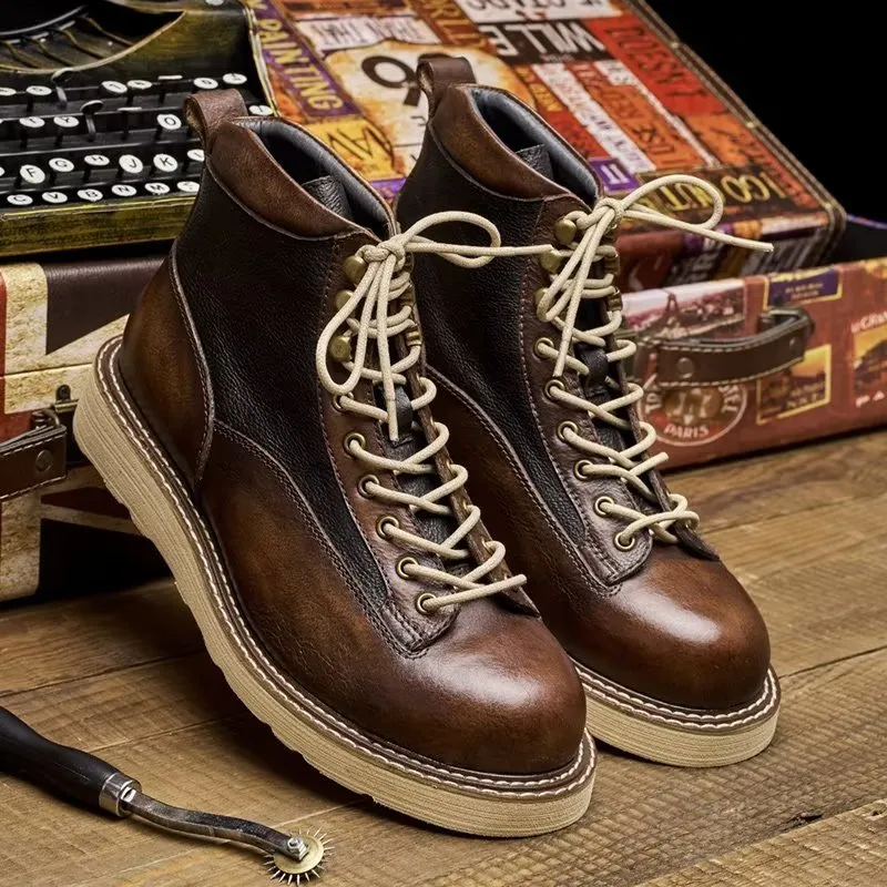 Veltique Croc Lace Boots