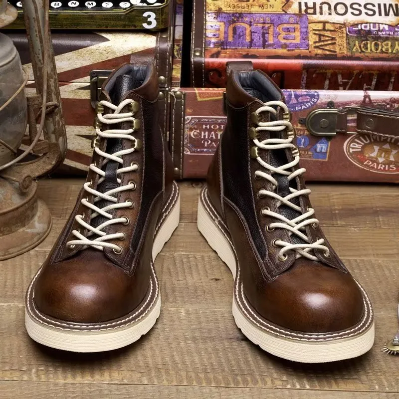 Veltique Croc Lace Boots