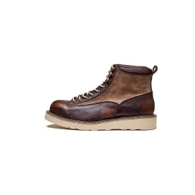 Veltique Croc Lace Boots