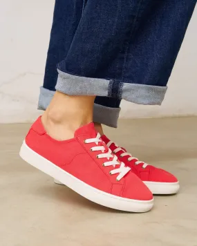 Womens_Sneakers_The Ibiza_Canvas Colors_Cayenne Red
